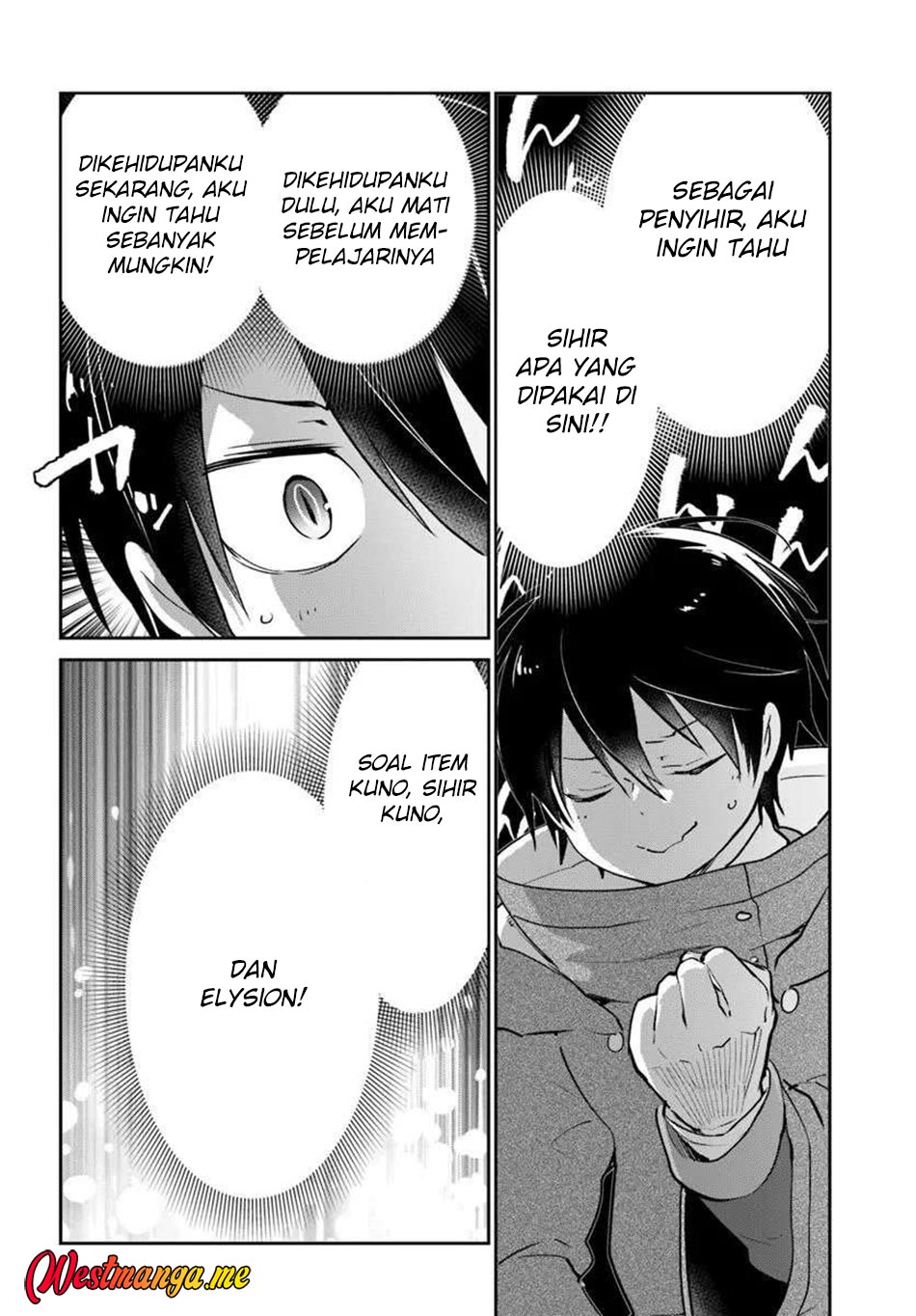 Henkyou Gurashi no Maou Chapter 55 Bahasa Indonesia